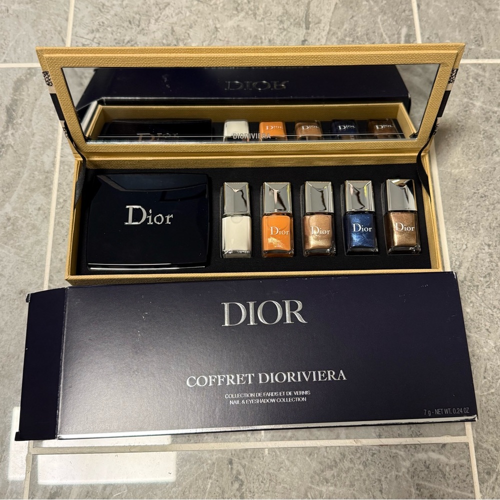 DIOR Dioriviera Limited Edition Nail and Eyeshadow Collection Set - Picture 3 of 3